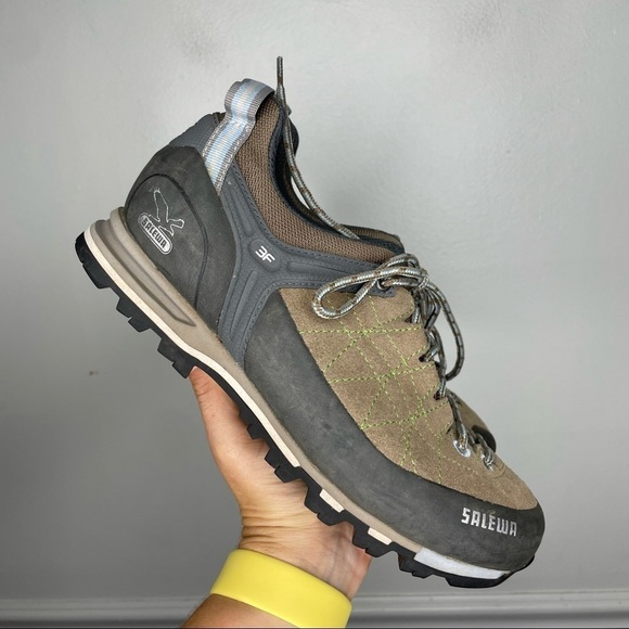 Salewa Mountain Trainer Laguna Bamboo Hiking Boot Sneaker Womens 7.5 - Picture 4 of 11